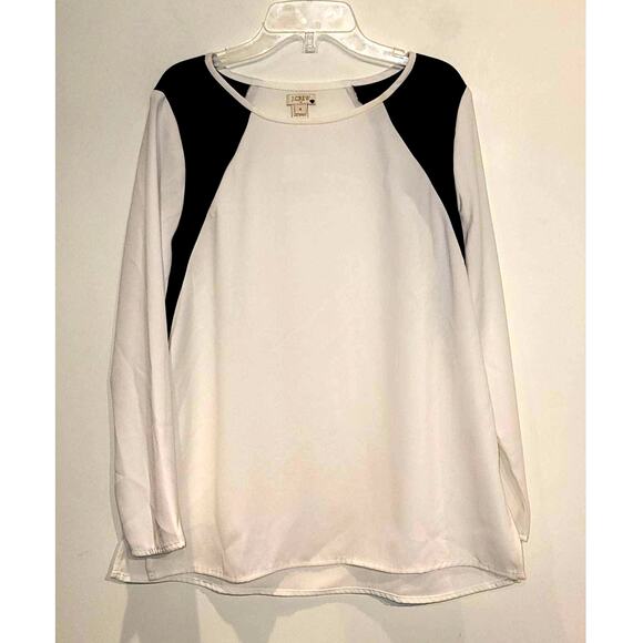 NWT J. Crew long sleeve blouse - 8 - Picture 1 of 4